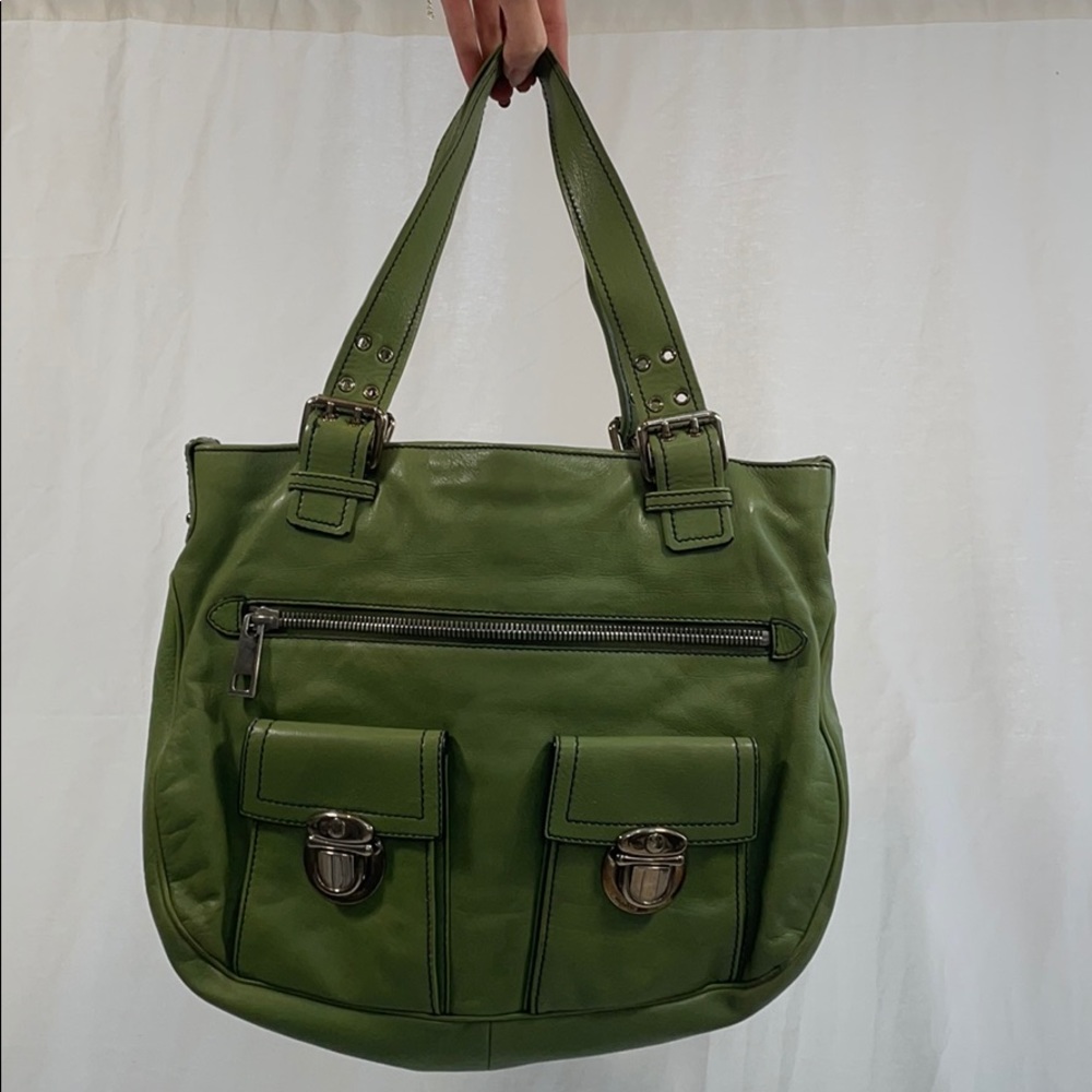 Marc Jacob’s Green Leather Bag